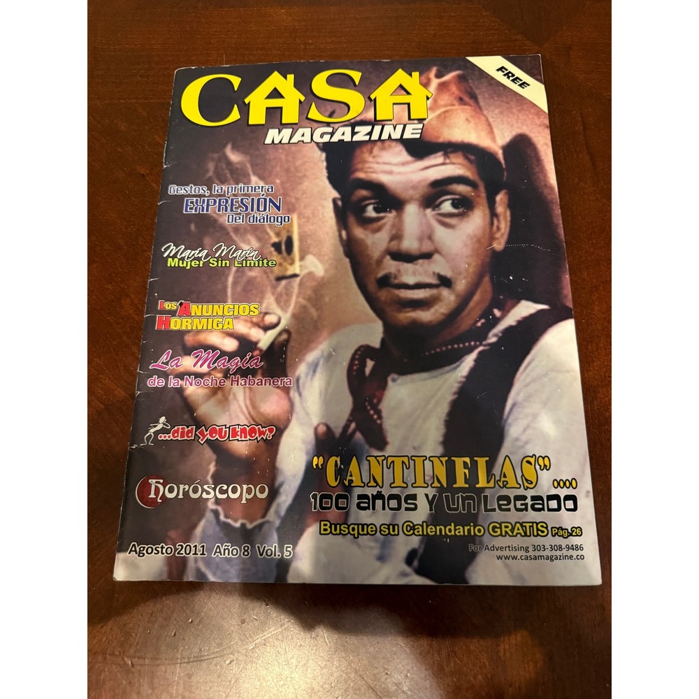 2011 Casa Magazine Denver Colorado Real Estate Cantinflas 100 Years HUD Housing